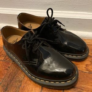 Patent leather dr martens